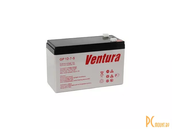 Источник бесперебойного питания аккумулятор Ventura GPL 12-7.2 F2